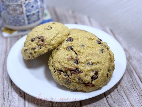 New York cookies sin gluten ni azúcar