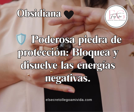 ✨ ¿Buscas protección y claridad profunda? La obsidiana es tu aliada en Feng Shui.