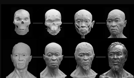 Esqueleto de la Edad de Hielo con cuello roto por ataque