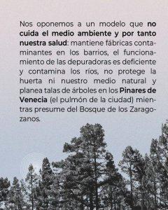 Zaragoza no se vende #ZaragozaNoSeVende