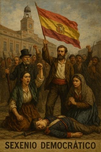 Sexenio Democrático, desde septiembre de 1868 a diciembre de 1874 Sexenio Democrático, desde septiembre de 1868 a diciembre de 1874