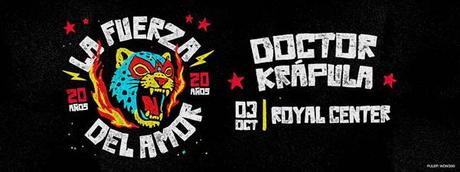 Doctor Krápula anuncia concierto para celebrar los 20 años de ‘La Fuerza del Amor’