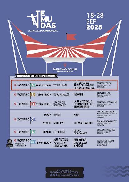 Estreno de Lolita Plumas en el TemudasFest. Manu Medina