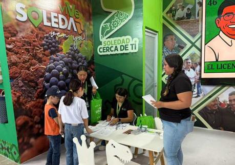 Soledad de G. S. cautivó en la FENAPO con un stand que conquistó a visitantes de México y el mundo