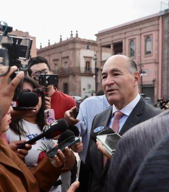 Alcalde Galindo reconoce liderazgo de Claudia Sheinbaum en su primer informe de gobierno