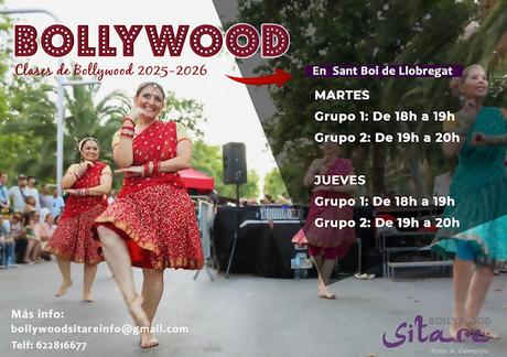 Clases de Bollywood en Sant Boi de Llobregat. Curso 2025 -2026