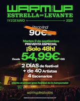 Primeros datos Warm Up Estrella de Levante 2026