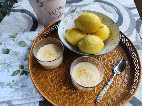 Natillas de limón en Thermomix (o de forma tradicional)