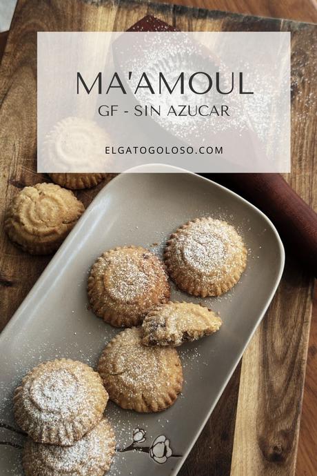 Ma'amoul (Gluten Free Y Sin Azúcar Añadida)