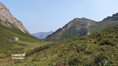 PICO OBESON desde TIELVE, Cabrales Collado Entrejano, Cabrales