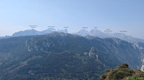 Vista del Urriellu desde Pelliteru