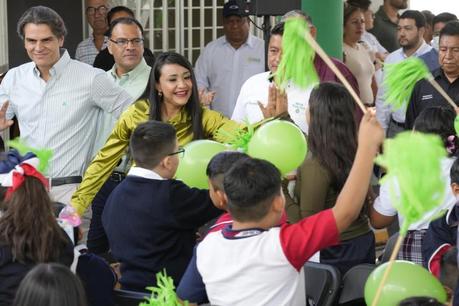 Avanza Villa de Pozos en infraestructura escolar inclusiva