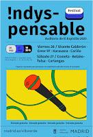 Cartel Indyspensable 2025 en el Auditorio de El Espinillo