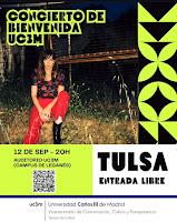 Concierto de Tulsa en el Auditorio de la UC3M por el concierto de bienvenida 2025