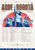 Arde Bogotá presenta sus conciertos de su World Tour 2025 y 2026