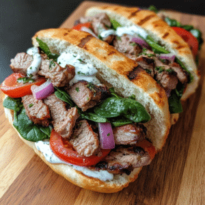 Paquito Mediterráneo con Pan de Kebab y Salsa de Yogur al Orégano Paquito Mediterráneo con Pan de Kebab y Salsa de Yogur al Orégano