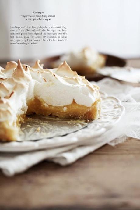 Receta:  merengue de limón – lemon meringue