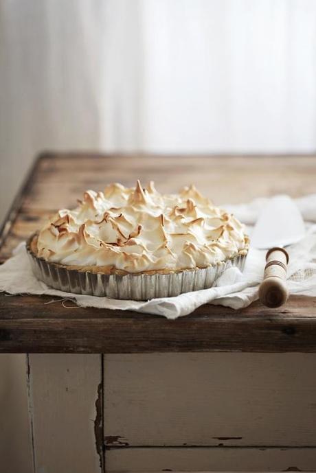 Receta:  merengue de limón – lemon meringue