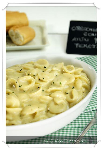 Orecchiette con Atún y Perejil