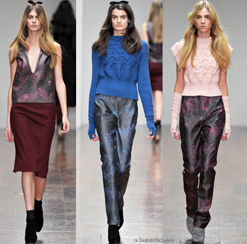 London FW: Emilio de la Morena Fall 2012