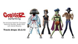 Escucha la canción de Gorillaz para Converse Escucha la canción de Gorillaz para Converse