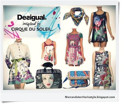 Desigual inspired by Cirque du Soleil