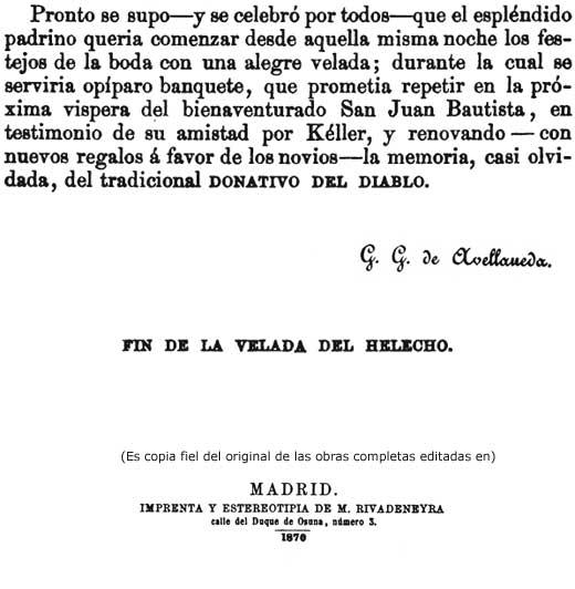 La velada del helecho (7ª parte)