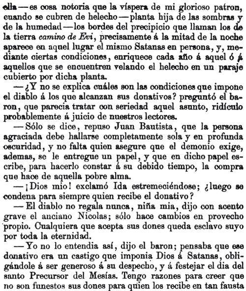 La velada del helecho (2ª parte)