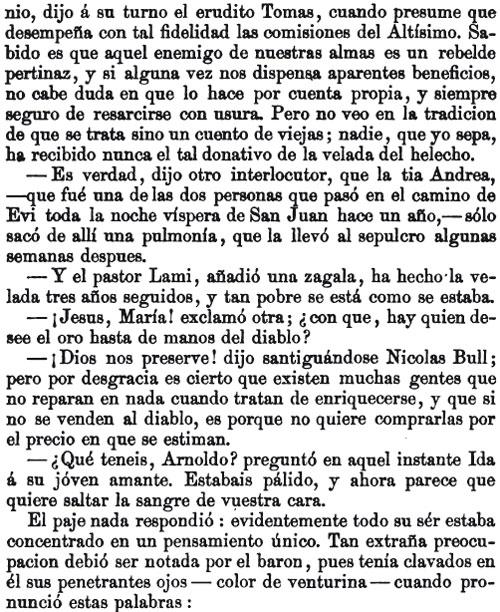 La velada del helecho (2ª parte)