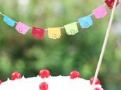 Banderines para tartas