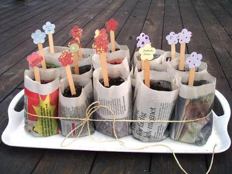 macetas_papel_periodico Decora con originales macetas