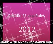 Desafío 25 libros en español durante el 2012