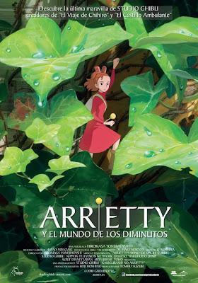 Recomendación de la semana: Arrietty y el mundo de los diminutos (Hiromasa Yonebayashi, 2010)