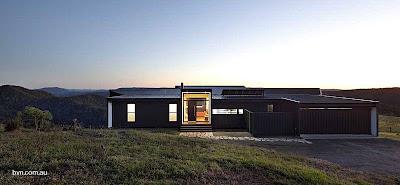 Moderna casa ecológica australiana.