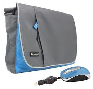 Transporta y guarda todo los que necesites para tu netbook con el Messenger Kit de Acteck