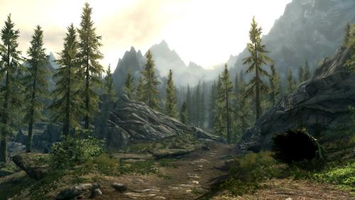 skyrim nature Dragons Soul