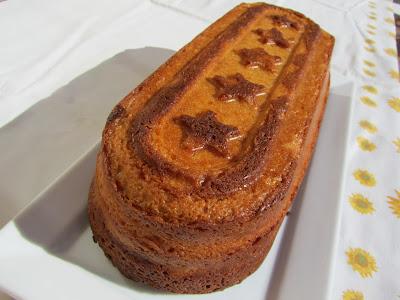 Plum-cake tres chocolates