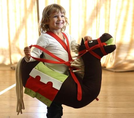 Caballo y dragón de cuerpo entero para niños