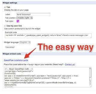 Widget para que tus lectores te envien un mensaje de voz
