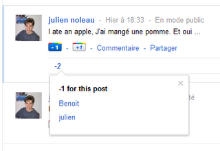 Google­­ plus 1 nos ayuda a conocer las preferencias de nuestros lectores