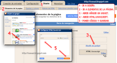 Gadget de estadísticas del blog Gadget de estadísticas del blog