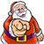 Papa Noel bajando por una cuerda en tu Blog