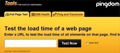 Pingdom Tools para medir la velocidad de carga de tu Blog
