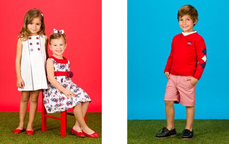 Colección colorida de moda infantil Charanga