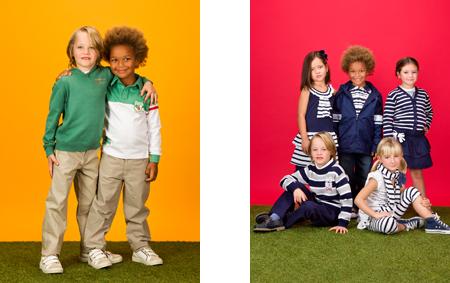 Colección colorida de moda infantil Charanga