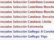 Copa coca cola 2012: todas selecciones componentes