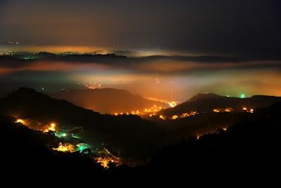 Ciudades conquistadas por la niebla - Juifan Town, Taiwan