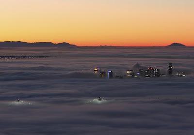 Ciudades conquistadas por la niebla - Vancouber