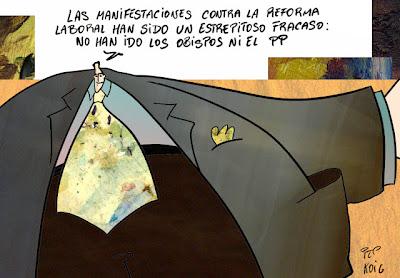 “Es el pueblo –gritan los estudiantes valencianos–, no el enemigo”.