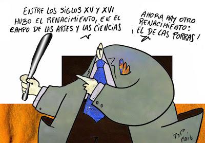 “Es el pueblo –gritan los estudiantes valencianos–, no el enemigo”.